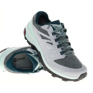 Salomon Outline GTX Gore-Tex Hiking Trail Running Sneakers Shoes Lace Up Blue 9